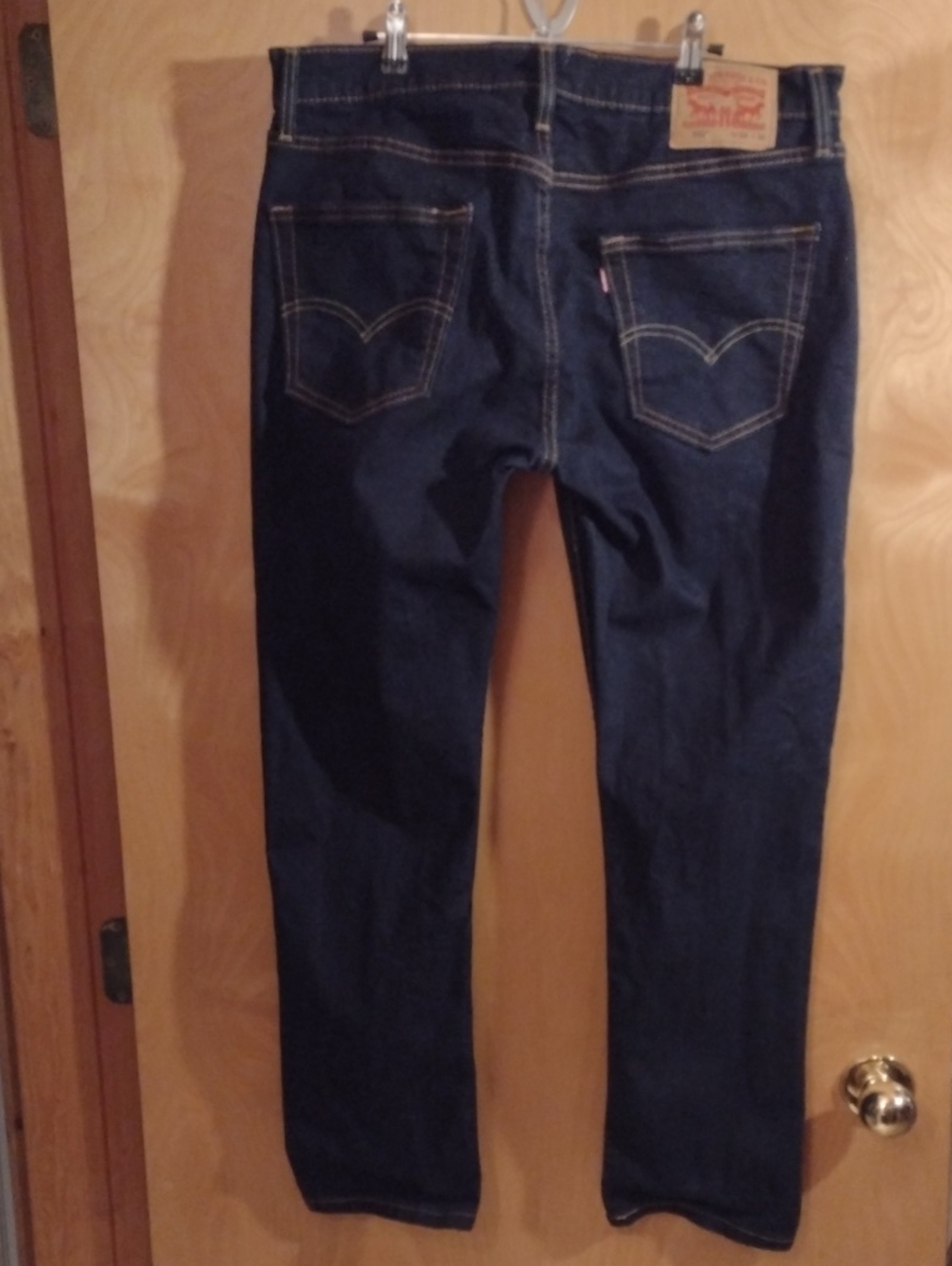 Levi's 502 Men's Dark Blue Straight Jeans